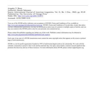 خرید و دانلود نسخه کامل کتاب Arapaho V: Noun