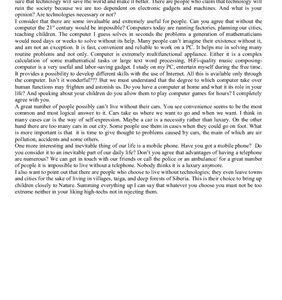 خرید و دانلود نسخه کامل کتاب Are modern technologies necessary in our life or not?