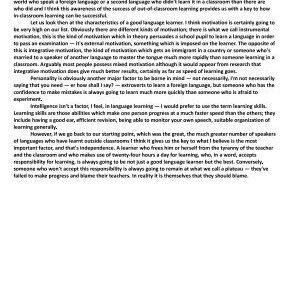 خرید و دانلود نسخه کامل کتاب Are you a good language learner