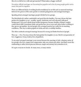 خرید و دانلود نسخه کامل کتاب Arranged marriage for and against