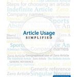 خرید و دانلود نسخه کامل کتاب Article Usage Simplified