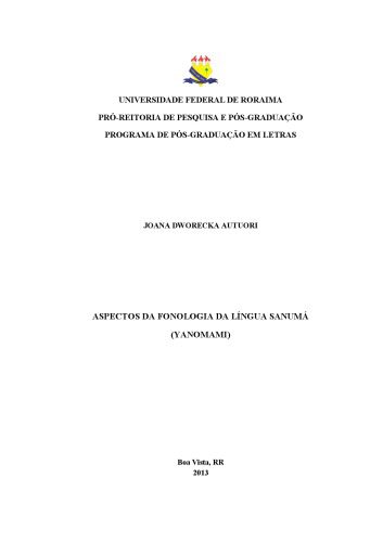 خرید و دانلود نسخه کامل کتاب ASPECTOS DA FONOLOGIA DA LÍNGUA SANUMÁ (YANOMAMI)_68b7f49f03a6a.jpeg خرید و دانلود نسخه کامل کتاب ASPECTOS DA FONOLOGIA DA LÍNGUA SANUMÁ (YANOMAMI)
