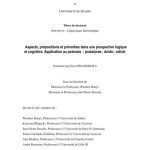 خرید و دانلود نسخه کامل کتاب Aspects, prépositions et préverbes dans une perspective logique et cognitive. Application au polonais