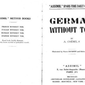 خرید و دانلود نسخه کامل کتاب Assimil German Without Toil