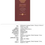 خرید و دانلود نسخه کامل کتاب Athabaskan language studies: essays in honor of Robert W. Young