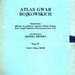 خرید و دانلود نسخه کامل کتاب Atlas gwar bojkowskich. T. 4. Cz. 1. Mapy