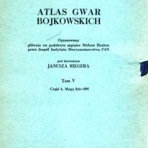 خرید و دانلود نسخه کامل کتاب Atlas gwar bojkowskich. T. 5. Cz. 1. Mapy