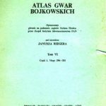 خرید و دانلود نسخه کامل کتاب Atlas gwar bojkowskich. T. 6. Cz. 1. Mapy