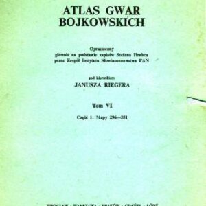 خرید و دانلود نسخه کامل کتاب Atlas gwar bojkowskich. T. 6. Cz. 1. Mapy