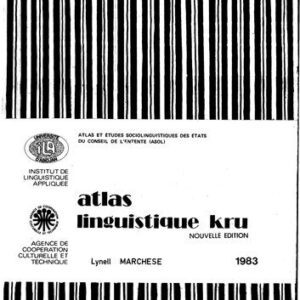 خرید و دانلود نسخه کامل کتاب Atlas linguistique Kru : essai de typologie