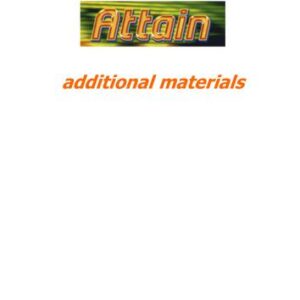 خرید و دانلود نسخه کامل کتاب Attain. Additional Materials