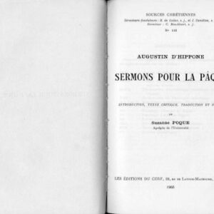 خرید و دانلود نسخه کامل کتاب Augustin d’Hippone : Sermons pour la Pâque