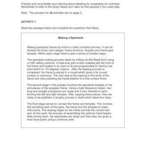 خرید و دانلود نسخه کامل کتاب Australia Network. Study English IELTS Preparation. (Episode 19. Labelling a Flow Chart)