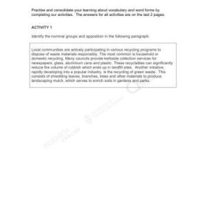 خرید و دانلود نسخه کامل کتاب Australia Network. Study English IELTS Preparation. (Episode 05. Vocabulary Range)