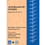 خرید و دانلود نسخه کامل کتاب Austroasiatic studies. Papers from ICAAL 4