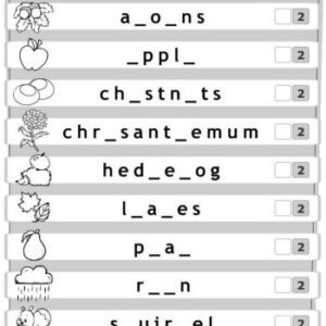 خرید و دانلود نسخه کامل کتاب Autumn printables