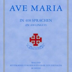 خرید و دانلود نسخه کامل کتاب Ave Maria in 408 sprachen