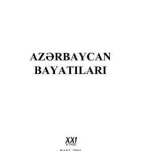خرید و دانلود نسخه کامل کتاب Azərbaycan bayatıları