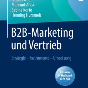 خرید و دانلود نسخه کامل کتاب B2B-Marketing und Vertrieb: Strategie – Instrumente – Umsetzung