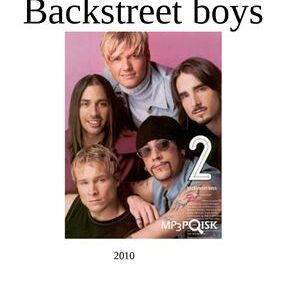 خرید و دانلود نسخه کامل کتاب Backstreet Boys (lyrics book)