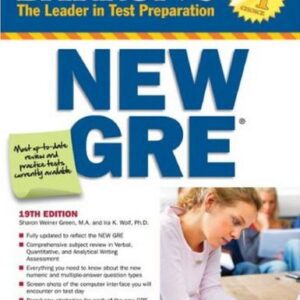 خرید و دانلود نسخه کامل کتاب Barron’s New GRE, 19th Edition (Barron’s Gre)