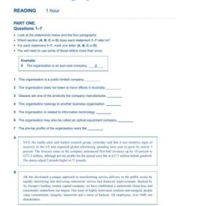 خرید و دانلود نسخه کامل کتاب BEC Vantage practice tests with Tapescripts and Keys