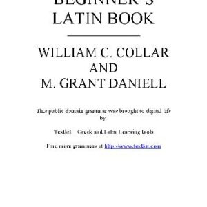 خرید و دانلود نسخه کامل کتاب Beginner’s Latin Book