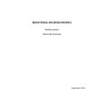خرید و دانلود نسخه کامل کتاب Behavioural Macroeconomics