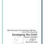خرید و دانلود نسخه کامل کتاب Best Practices in the Teaching of Writing – Developing the Craft