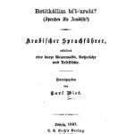 خرید و دانلود نسخه کامل کتاب Betit kallim b’il arabi (Sprechen Sie Arabisch?). Arabischer Sprachführer enthaltend eine kurze Grammatik, Gespräche und Lesestücke