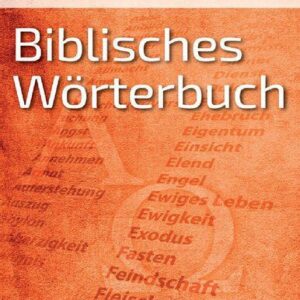 خرید و دانلود نسخه کامل کتاب Biblisches Wörterbuch