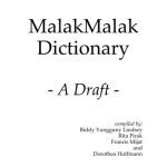 خرید و دانلود نسخه کامل کتاب Biddy Yungguny Lindsey etc. MalakMalak Dictionary. A Draft