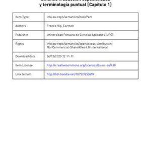 خرید و دانلود نسخه کامل کتاب Binomio traducción especializada y terminología puntual. Caso de un informe técnico jurídico (ES-EN) [Capítulo 1]