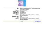 خرید و دانلود نسخه کامل کتاب Bridges to Reading, Grades 3-6: Teaching Reading Skills with Children’s Literature (Vol. 2)