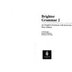خرید و دانلود نسخه کامل کتاب Brighter Grammar 2: An English Grammar with Exercises