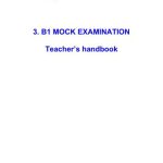 خرید و دانلود نسخه کامل کتاب British Institutes. B1 Mock Examination. Teacher’s handbook