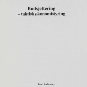 خرید و دانلود نسخه کامل کتاب Budsjettering – taktisk økonomistyring