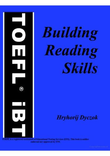 خرید و دانلود نسخه کامل کتاب Building Reading Skills for TOEFL IBT_68c302863416c.jpeg خرید و دانلود نسخه کامل کتاب Building Reading Skills for TOEFL IBT