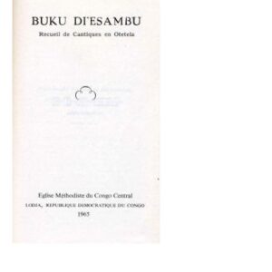 خرید و دانلود نسخه کامل کتاب Buku di’Esambu, Recueil de Cantiques en Otetela