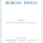 خرید و دانلود نسخه کامل کتاب Buruśo birkiṣ