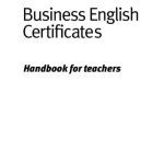 خرید و دانلود نسخه کامل کتاب Business English Certificates Handbook for Teachers BEC Preliminary, Vantage, Higher 2008