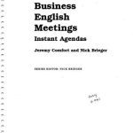 خرید و دانلود نسخه کامل کتاب Business English Meetings – instant agendas
