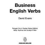 خرید و دانلود نسخه کامل کتاب Business English Verbs