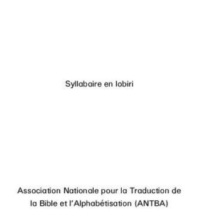 خرید و دانلود نسخه کامل کتاب ʼLobiir caca sɛbɛ. Syllabaire en lobiri