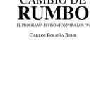 خرید و دانلود نسخه کامل کتاب Cambio de rumbo. El programa económico para los ’90
