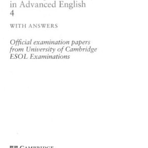 خرید و دانلود نسخه کامل کتاب Cambridge Certificate in Advanced English 4 for updated exam Self-study Pack