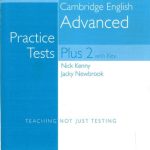خرید و دانلود نسخه کامل کتاب Cambridge English Advanced Practice Tests Plus 2 with Key
