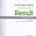 خرید و دانلود نسخه کامل کتاب Cambridge English Advanced Result. Teacher’s Pack