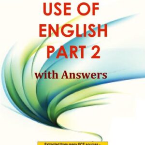 خرید و دانلود نسخه کامل کتاب Cambridge English: First – Use Of English. Part 2 – With Answers