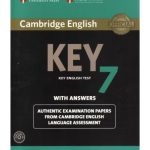 خرید و دانلود نسخه کامل کتاب Cambridge English Key 7 English Test With Answers